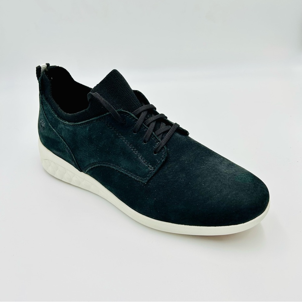 Timberland Bradstreet Ultra Lace-Up Nubuck Sneakers Charcoal Women Size 7.5